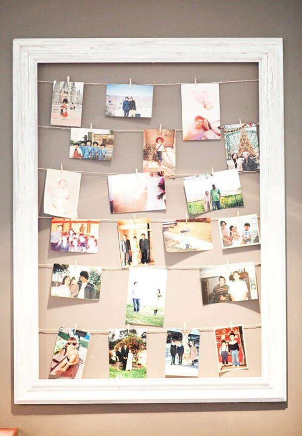 diy-photo-collage-frame-art-20-cool-diy-photo-collage-for-dorm-room ...