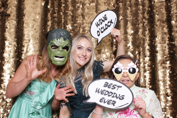 Fionnuala + Paul | Everglades Hotel Photo Booth
